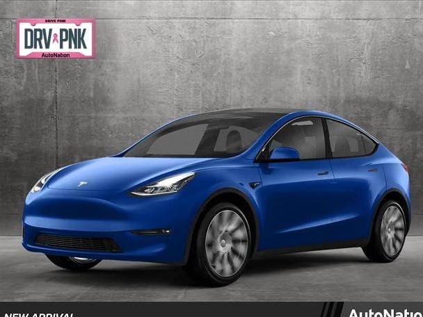 TESLA MODEL Y 2021 5YJYGAEE5MF151612 image